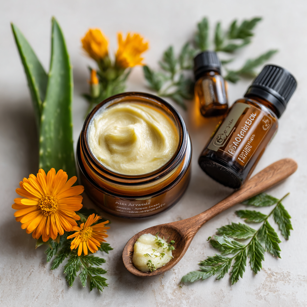 Натуральні очисні продукти та трави